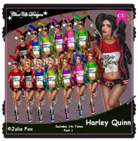 Harley Quinn CU/PU Pack 1