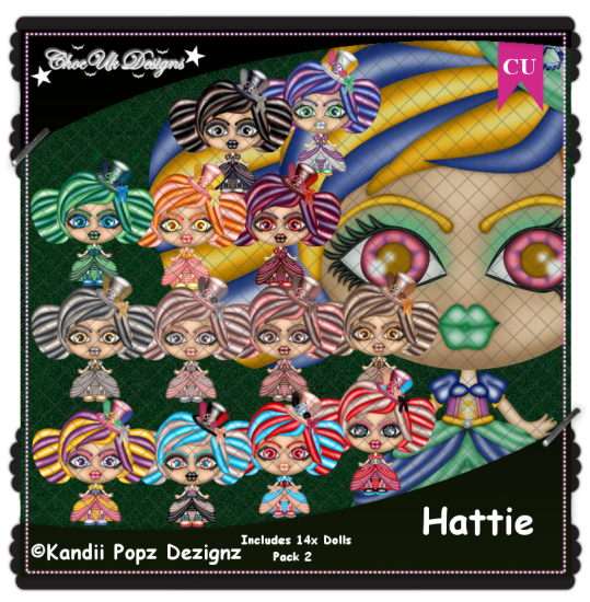 Hattie CU/PU Pack 2 - Click Image to Close