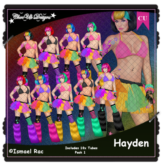 Hayden CU/PU Pack 1 - Click Image to Close