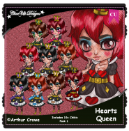Hearts Queen CU/PU Pack 1