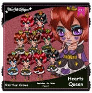 Hearts Queen CU/PU Pack 2
