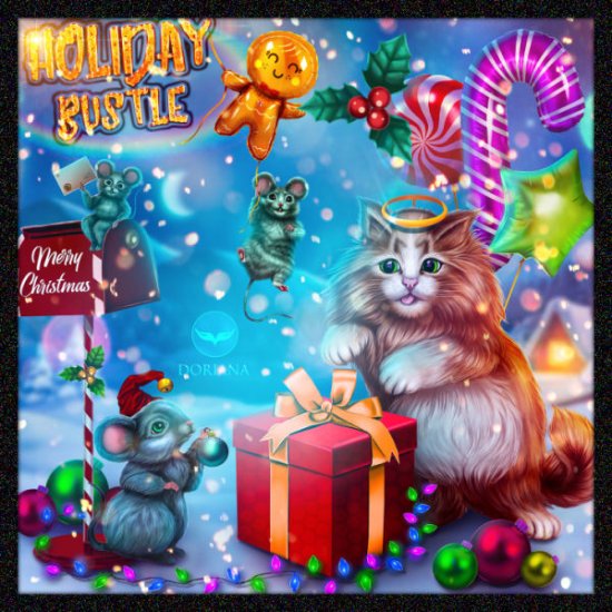 Holiday Bustle - Click Image to Close