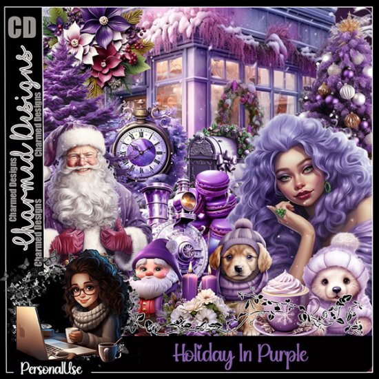 Holiday In Purple - Click Image to Close