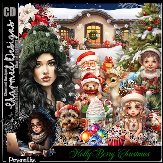 Holly Berry Christmas - Click Image to Close
