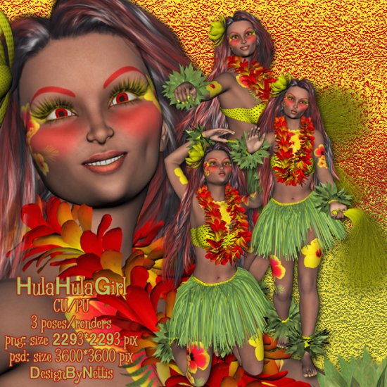 HulaHulaGirl - Click Image to Close