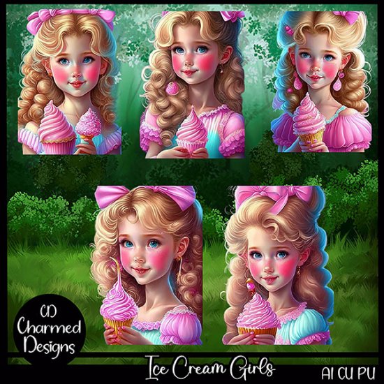 Ice Cream Girls - Click Image to Close