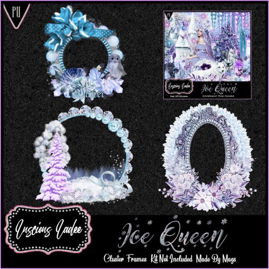 Ice Queen Cluster Frames - Click Image to Close