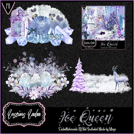 Ice Queen Embellishments - Click Image to Close