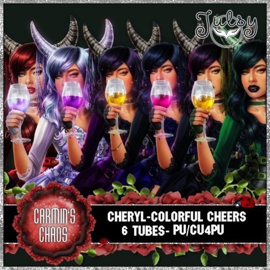 Cheryl- Colorful Cheers - Click Image to Close