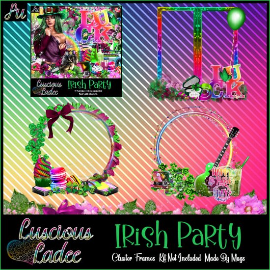 Irish Party Cluster Frames - Click Image to Close