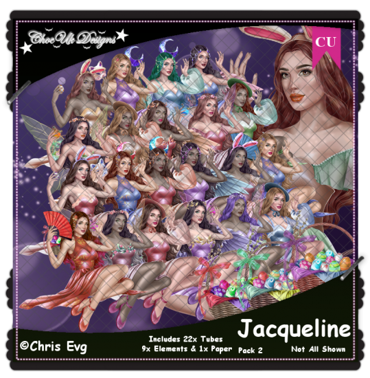 Jacqueline CU/PU Pack 2 - Click Image to Close