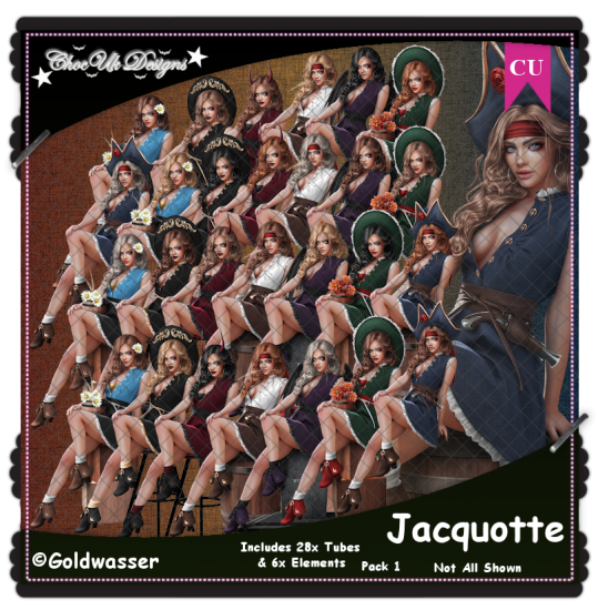 Jacquotte CU/PU Pack 1 - Click Image to Close