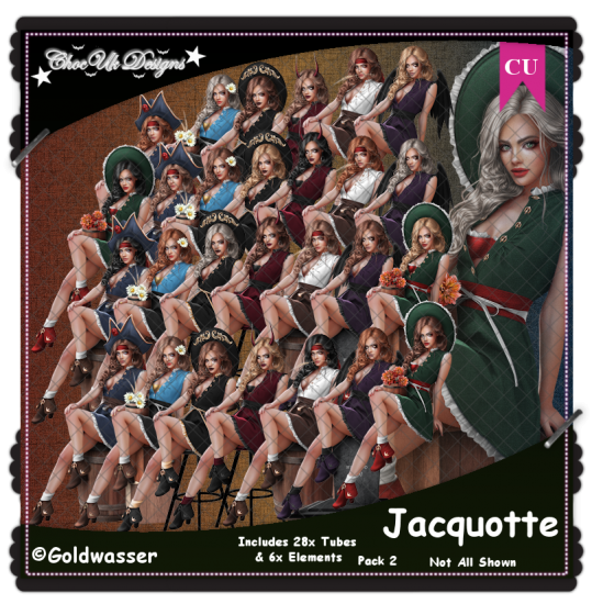 Jacquotte CU/PU Pack 2 - Click Image to Close