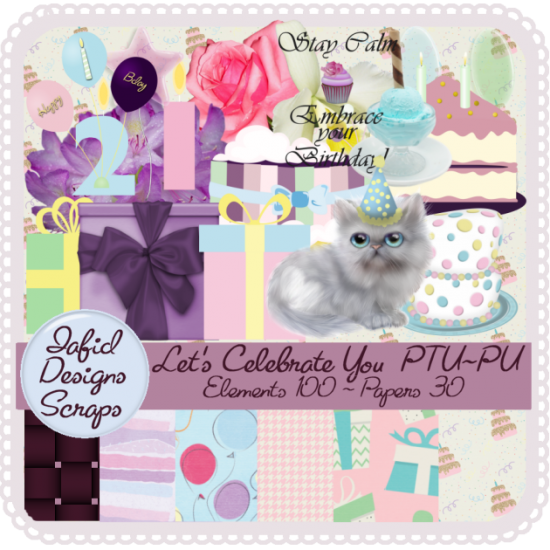 Let's Celebrate You Tagger Kit PU - Click Image to Close