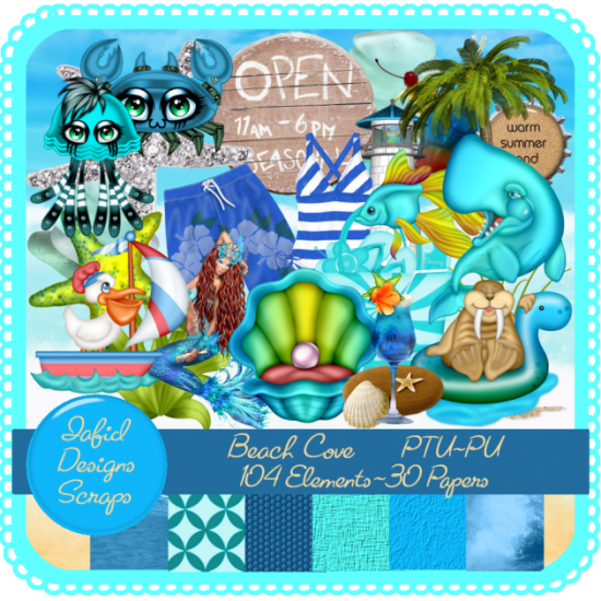 Beach Cove Tagger Kit PU - Click Image to Close