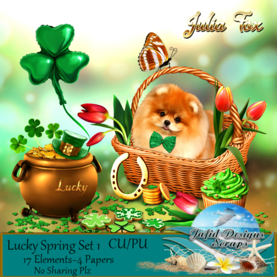 Lucky Spring Set 1 CU/PU - Click Image to Close