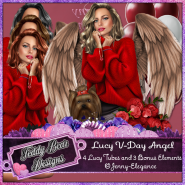 TBD Lucy Valentine's Day Angel CU/PU Tubes