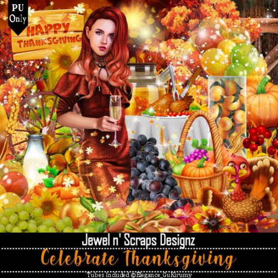 PU Kit - Celebrate Thanksgiving - Click Image to Close