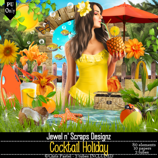 PU Kit - Cocktail Holiday - Click Image to Close