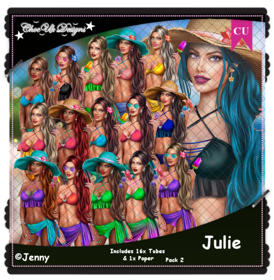 Julie CU/PU Pack 2 - Click Image to Close