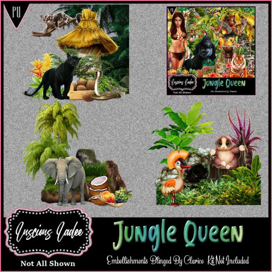 Jungle Queen Embellishments - Click Image to Close