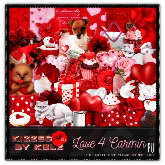 KBK Kit Love 4 Carmin - Click Image to Close