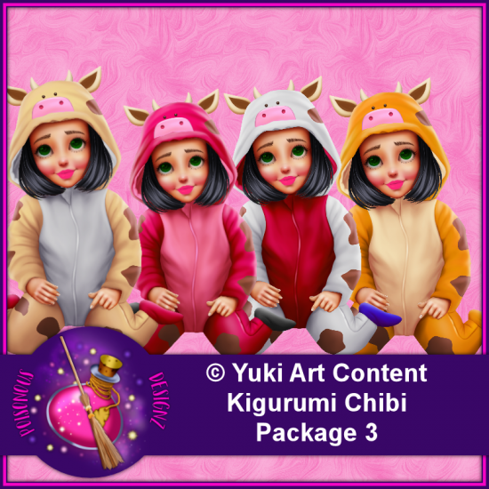 Kigurumi Chibi Package 3 - Click Image to Close