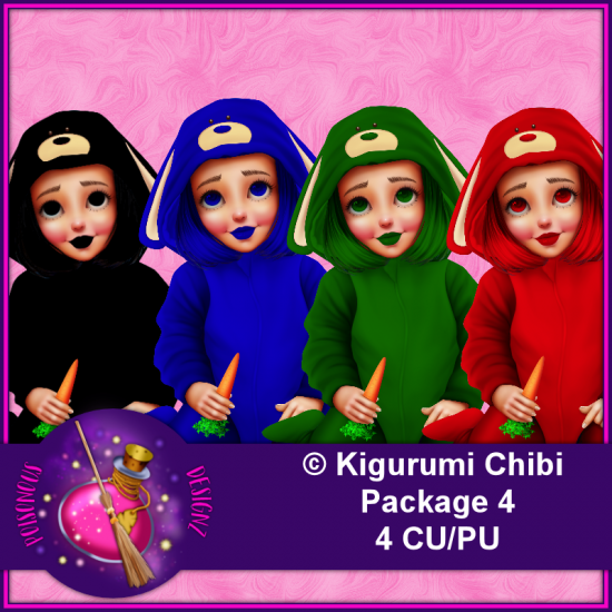 Kigurumi Chibi Package 4 - Click Image to Close