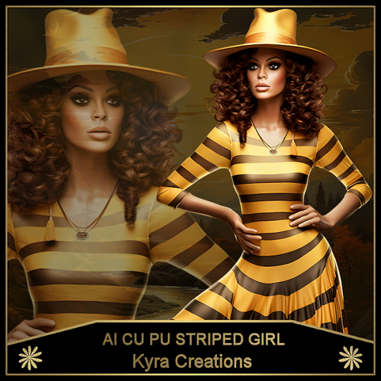 KC_AI_CU_PU_STRIPED GIRL - Click Image to Close