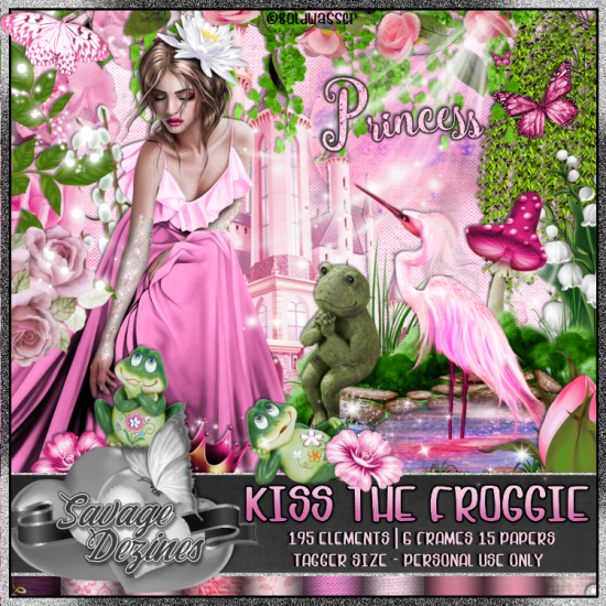 Kiss The Froggie Kit - Click Image to Close