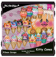 Kitty Cones CU/PU Pack 2