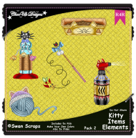 Kitty Items Elements R4R Pack 2