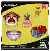 Kitty Items Elements R4R Pack 4