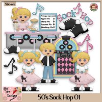 50's Sock Hop 01 - CU