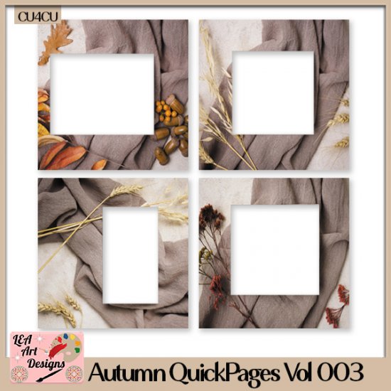 Autumn Quickpages Vol 03 - CU4CU - Click Image to Close