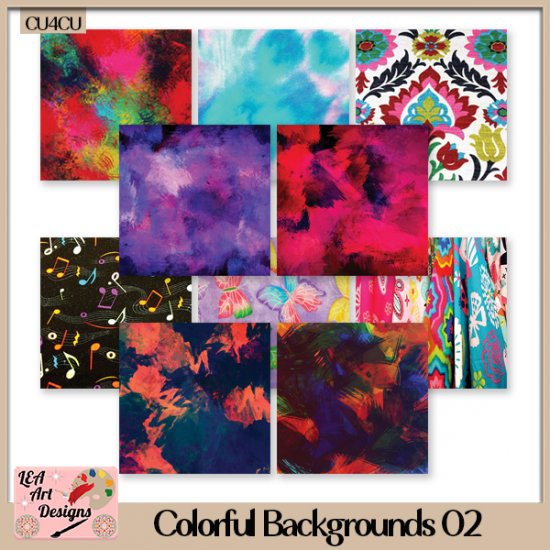 Colorful Backgrounds 02 - CU4CU - FS - Click Image to Close