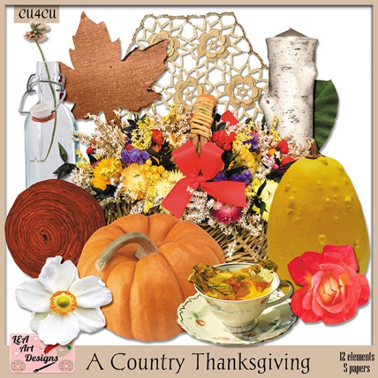 A Country Thanksgiving - CU4CU - Click Image to Close