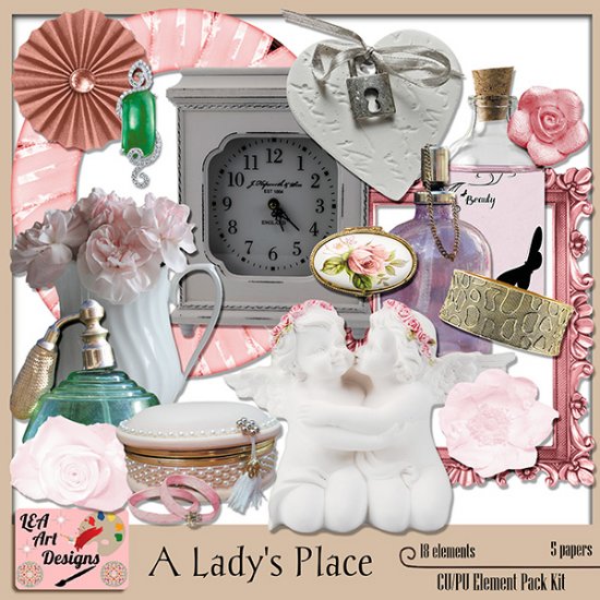 A Lady's Place - CU - Click Image to Close