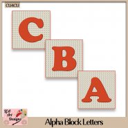 Alpha Block Letters - CU4CU