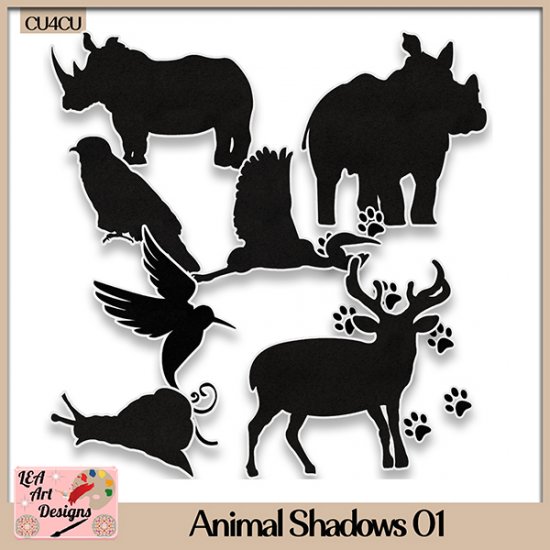 Animal Shadows - CU4CU - Click Image to Close