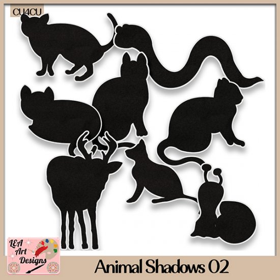 Animal Shadows 02 - CU4CU - Click Image to Close