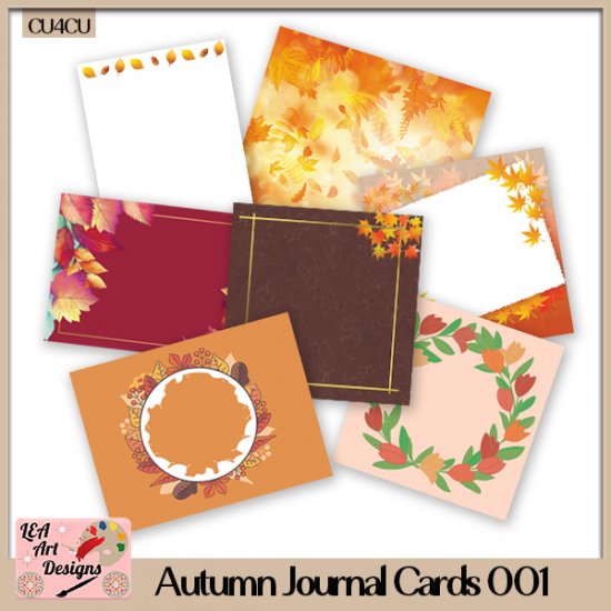 Autumn Journal Cards 001 - CU4CU - Click Image to Close