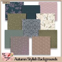 Autumn Stylish Backgrounds - CU4CU - FS