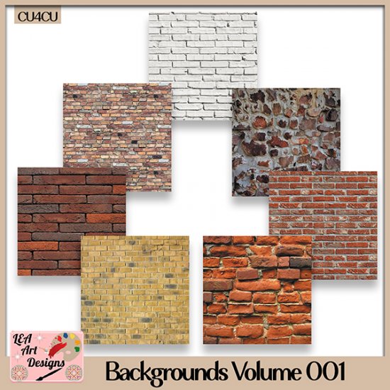 Backgrounds Volume 001 - CU4CU - FS - Click Image to Close