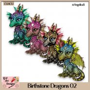 Birthstone Dragons 02 - CU4CU