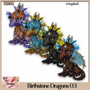 Birthstone Dragons 03 - CU4CU
