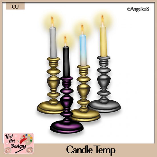 Candle Template - CU - Click Image to Close