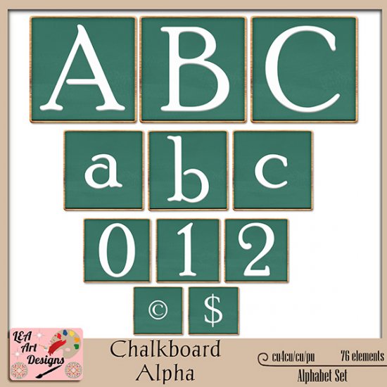 Chalkboard Alpha - CU4CU - Click Image to Close