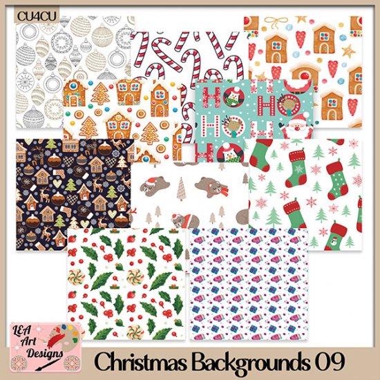 Christmas Backgrounds 09 - CU4CU - FS - Click Image to Close