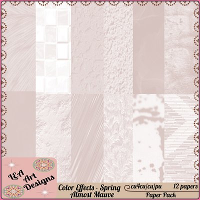 Color Effects - Spring - Almost Mauve - CU4CU - FS